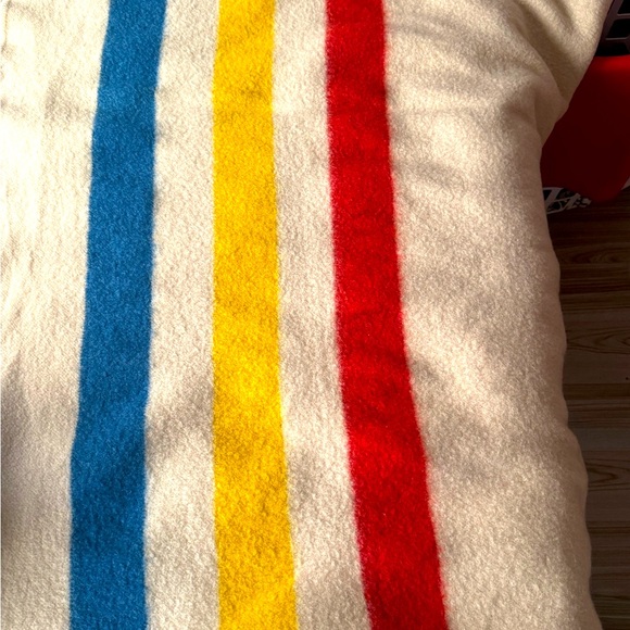 Vintage Golden Dawn JC Penny Wool Blanket